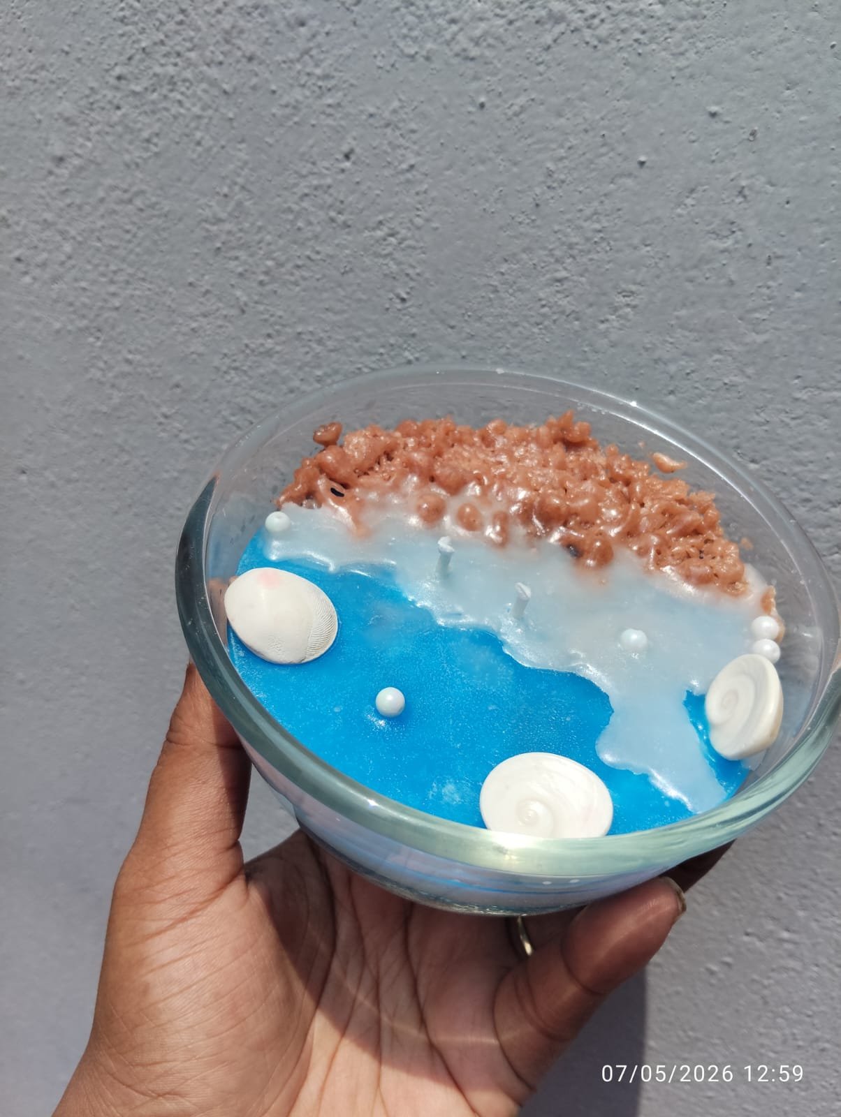 Beach Wave Candle