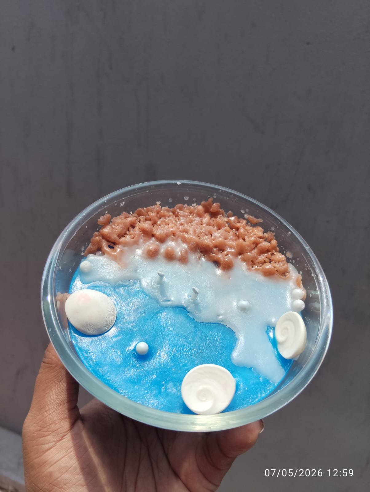 Beach Wave Candle