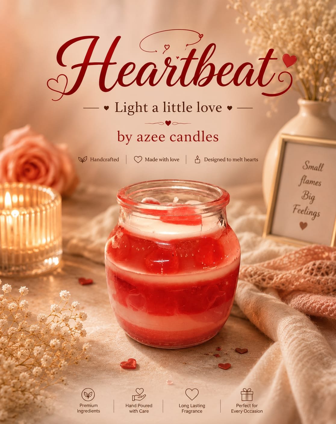 Heartbeat Candle