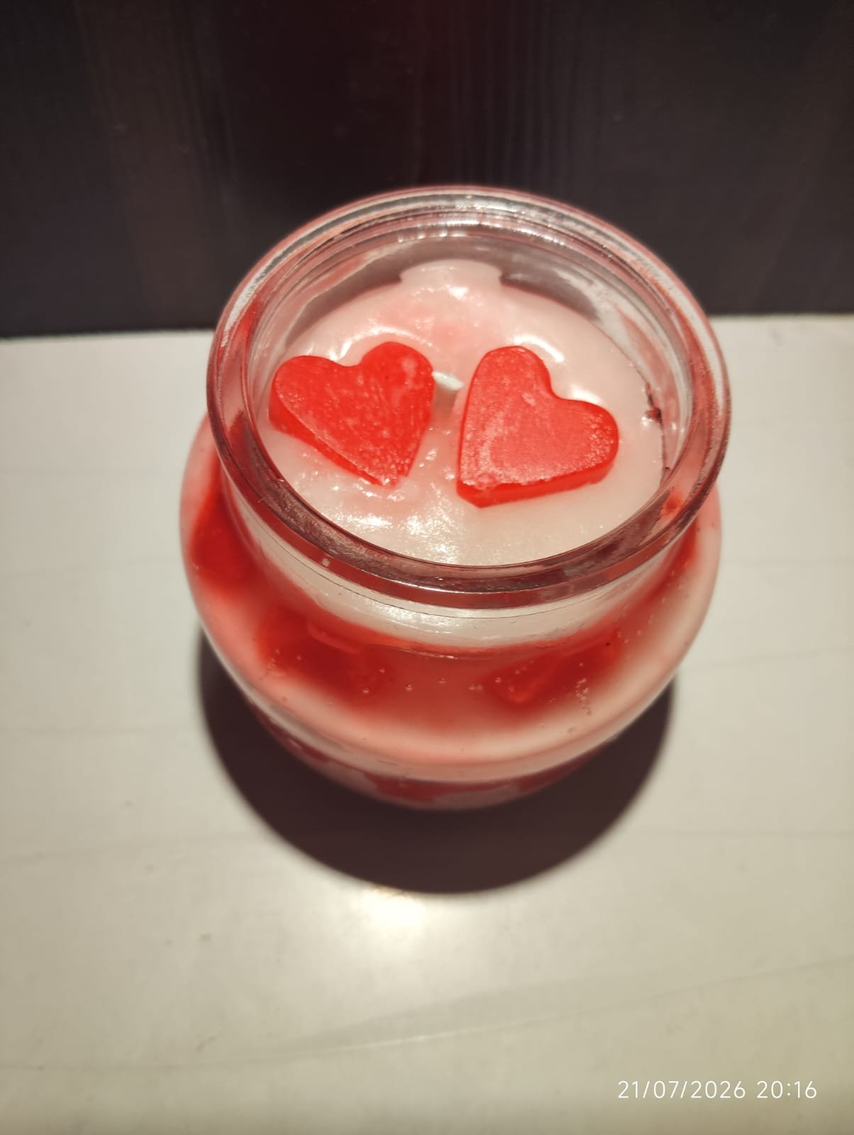 Heartbeat Candle