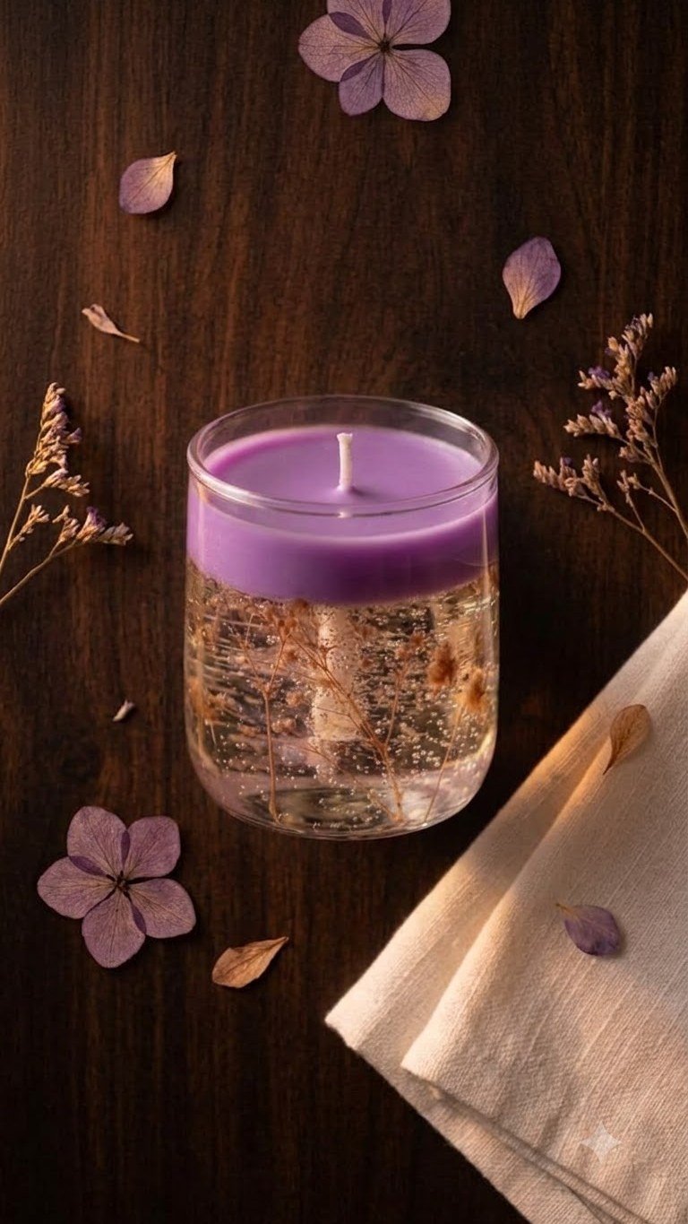Lavender Bloom Jar Candle