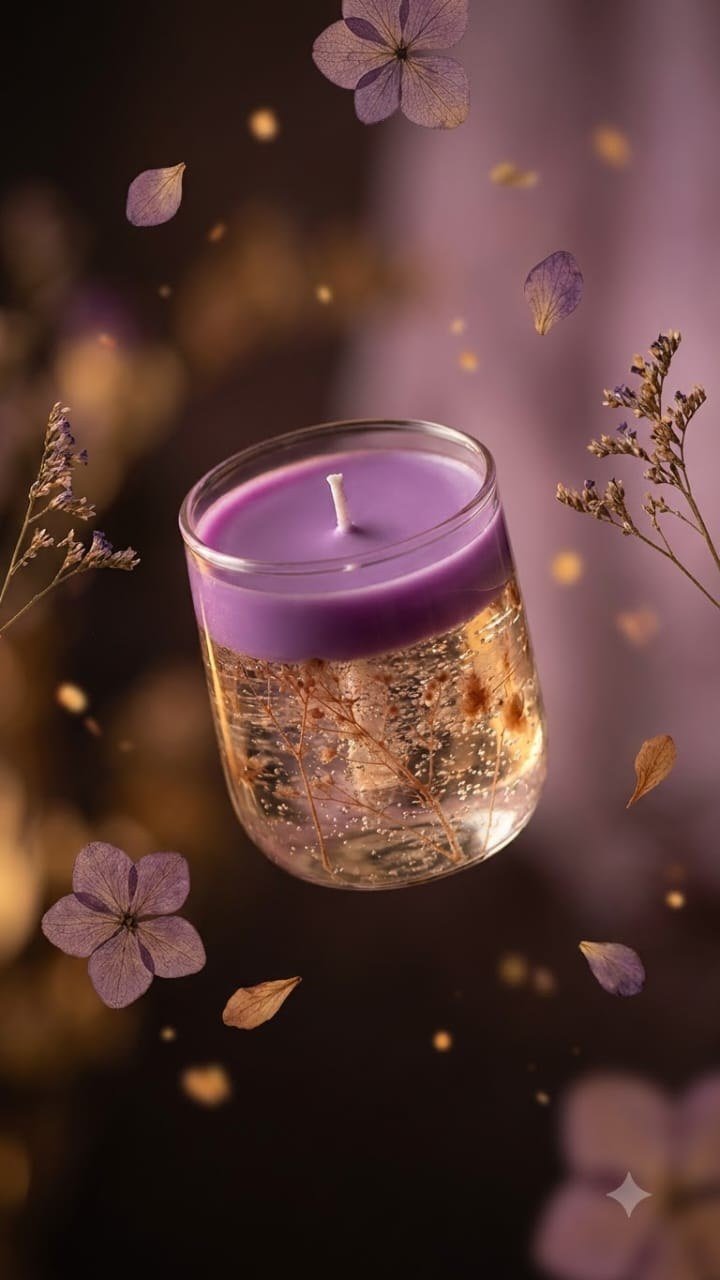 Lavender Bloom Jar Candle