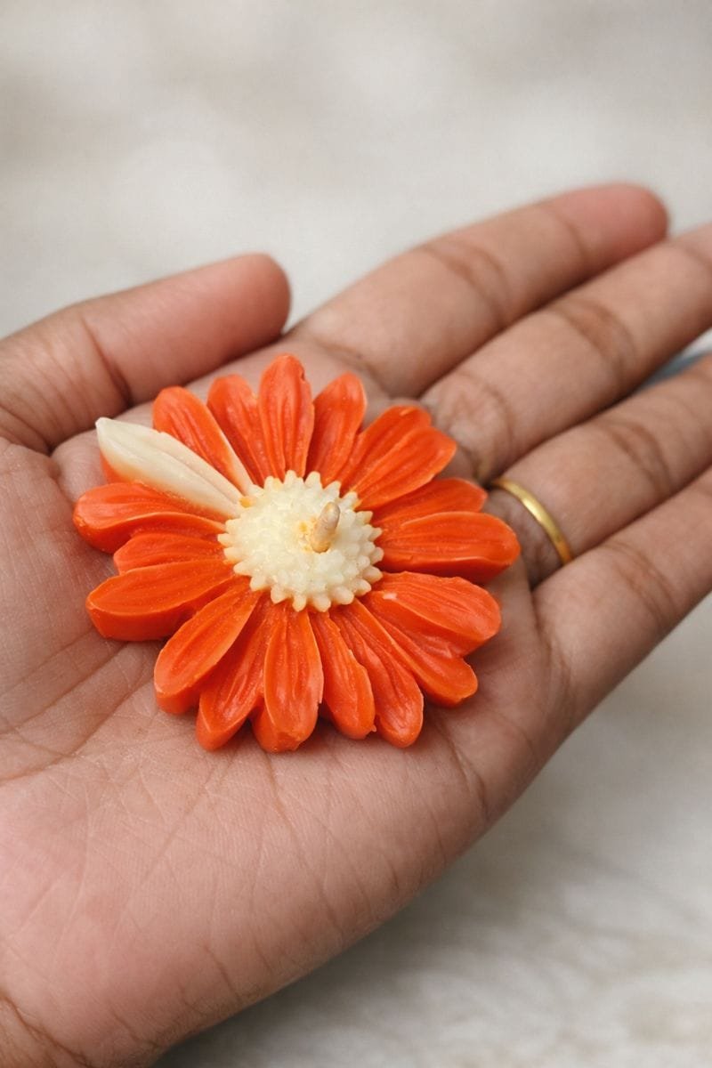 Diwali Special Flower Candles